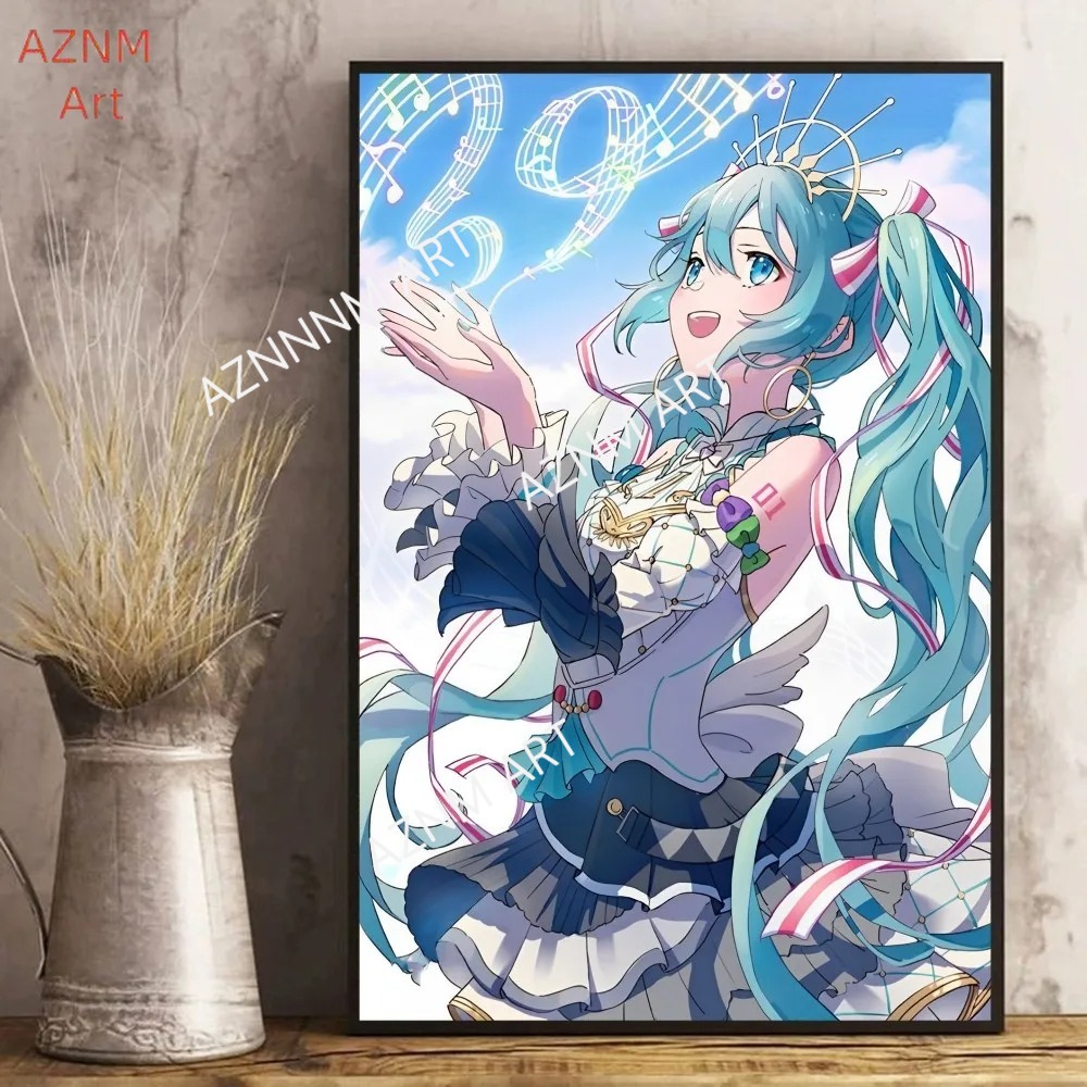 Magazines - Póster Clásico de Anime H-Hatsunes M-MikU,
