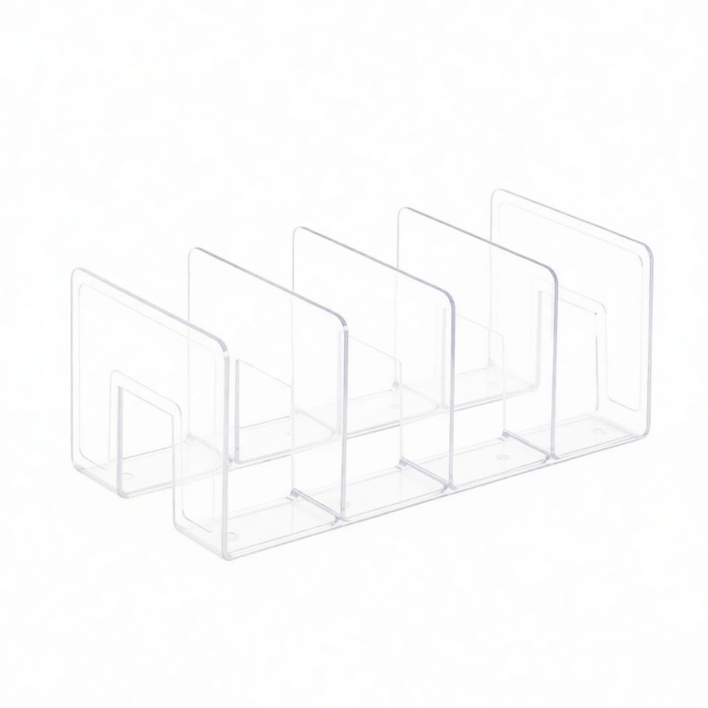 Organizador de escritorio de a - Clear Acrylic Book Stand Holder reseña y precio