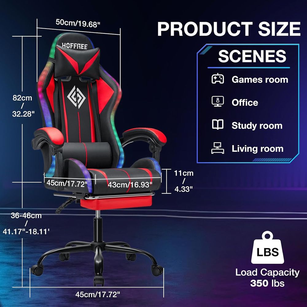 Silla Gaming RGB con Altavoces - Music reseña y precio