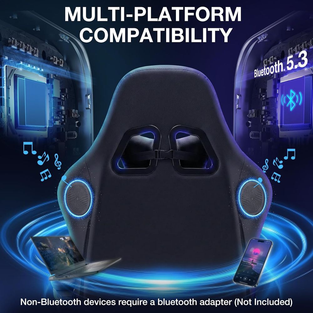 Silla Gaming RGB con Altavoces - Music reseña y precio