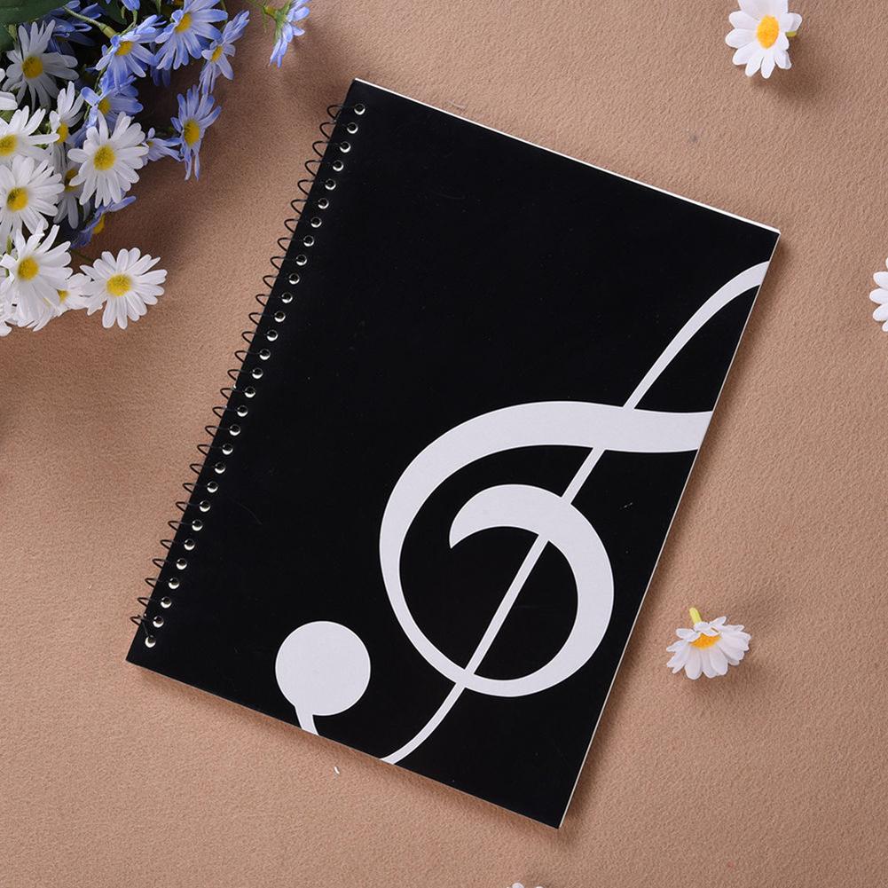 Cuaderno espiral de hoja de mú - Blank Sheet Music Notebook reseña y precio