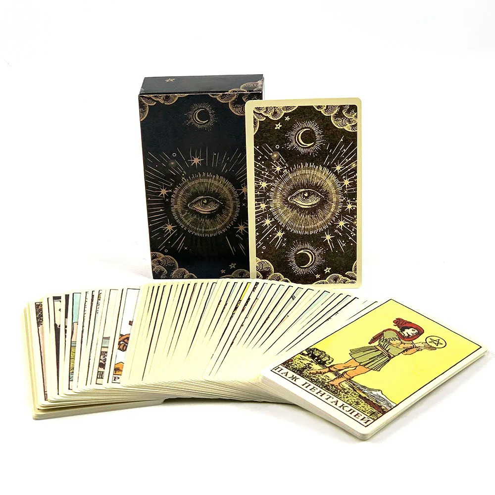 Cartas de tarot de edición rus - Tarot Deck With Guidebook reseña y precio